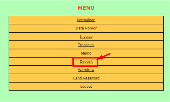 Panduan Deposit