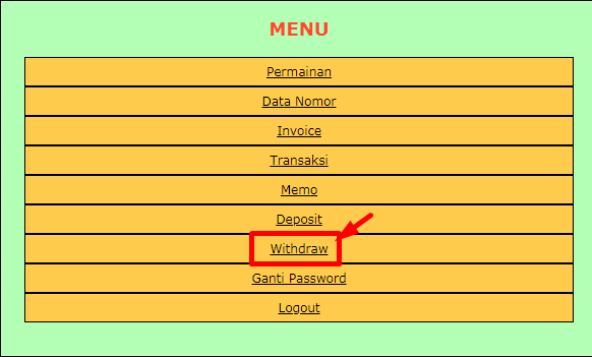 Panduan Withdraw